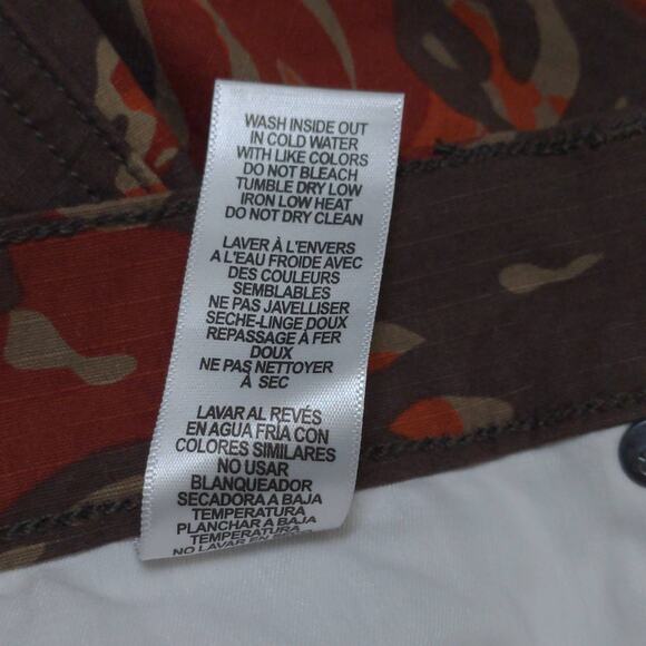 Good American Uniform Streetwear Pants Multicolor Camo High Rise 00 / 24 New - Picture 11 of 15